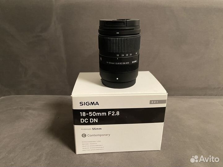 Объектив sigma 18—50mm F2.8 DC DN