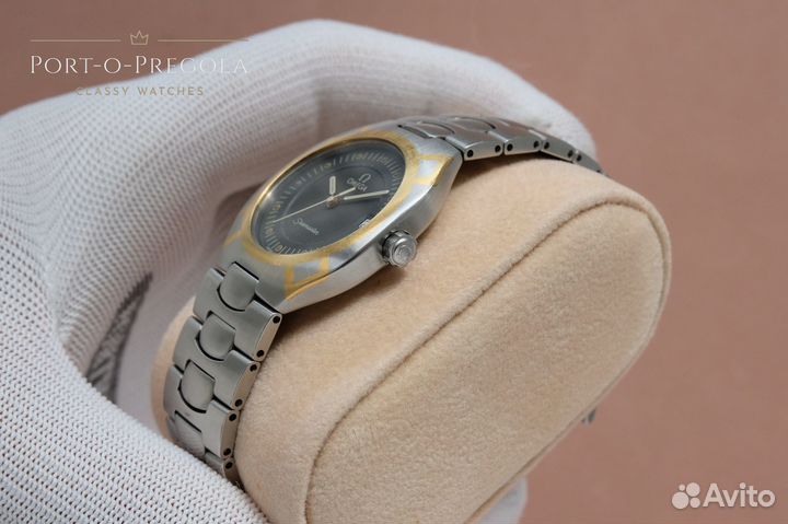 Часы Omega Seamaster Polaris сталь/золото оригинал