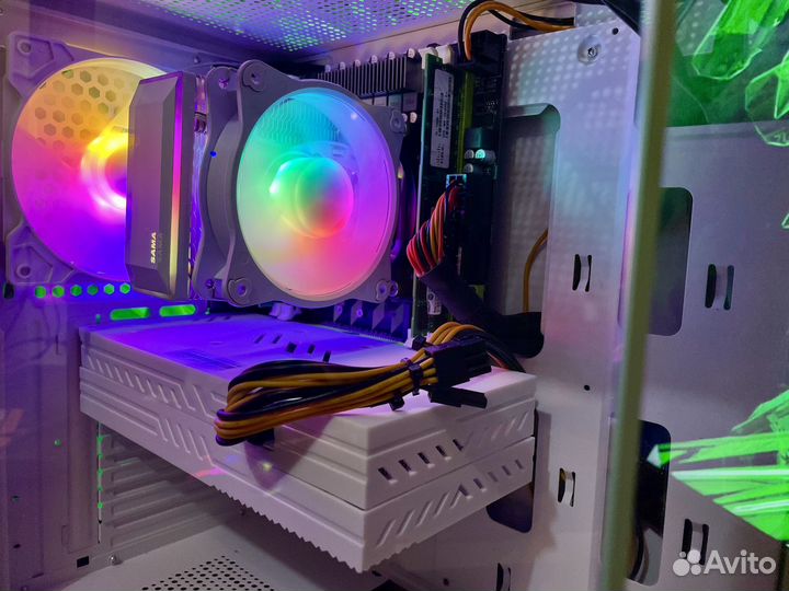 Мощный игровой компьютер 8 ядер 32gb rx 580 8gb