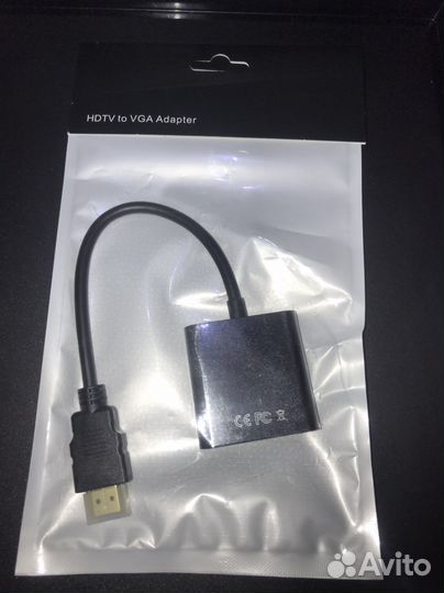Переходник с VGA на hdmi не б/у
