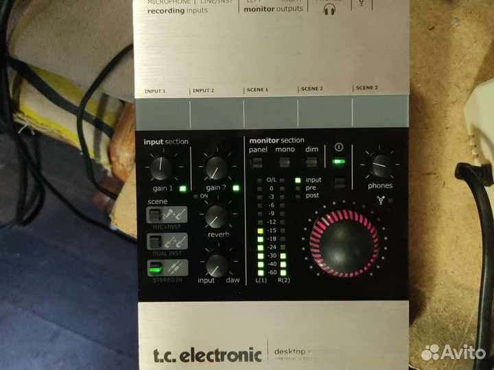 Внешняя звуковая карта tc electronic