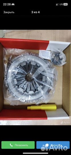 Комплект сцепления solaris / rio