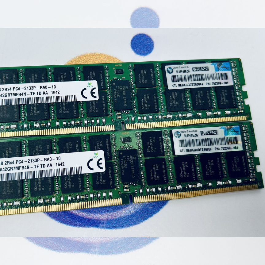 [752369-081] Оперативная Память Ddr4 16gb 2133 Hp 752369-081