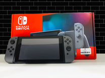 Nintendo Switch V2 Gray прошитая +256гб