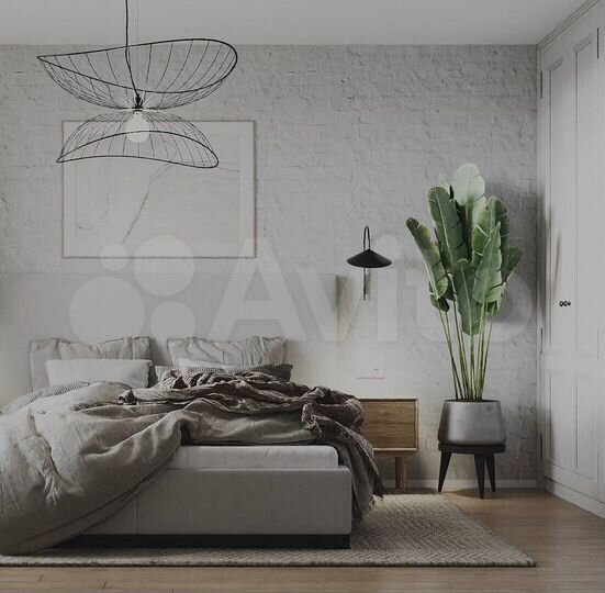 2-к. квартира, 52 м², 4/6 эт.