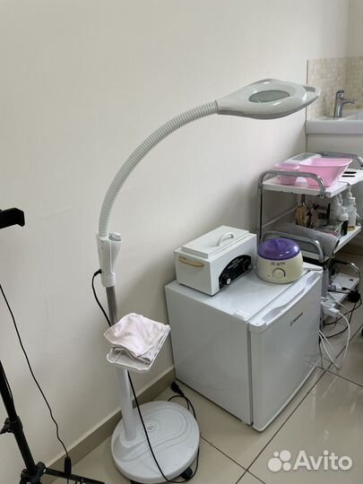 Косметологическая лампа лупа