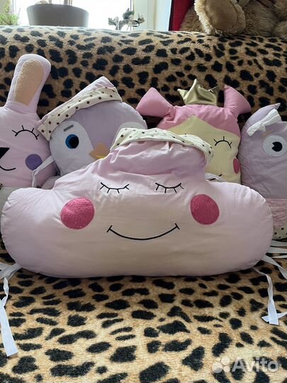 Бортики в детскую кроватку