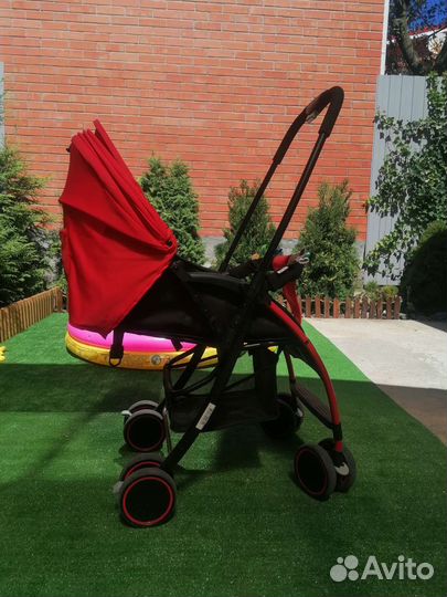 Коляска прогулочная 0+ новая с перекидной ручкой