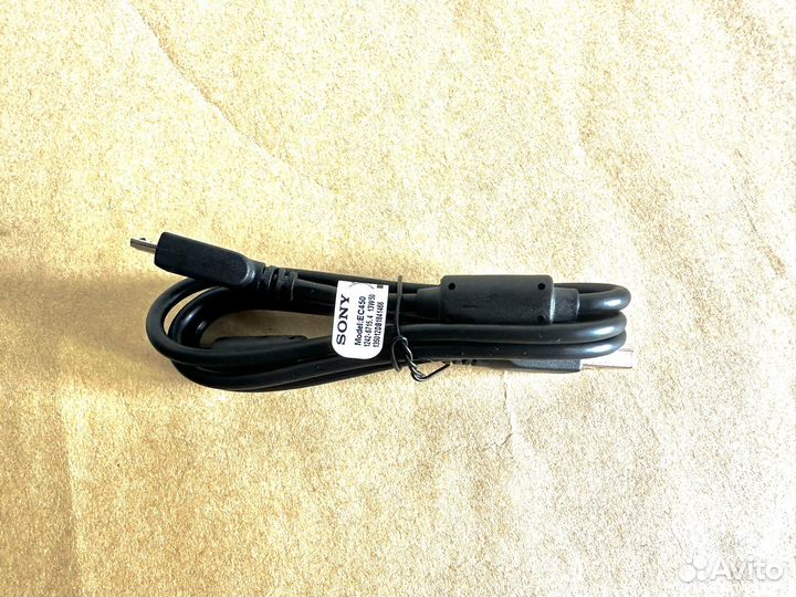 Кабель microusb Sony ec450 черный