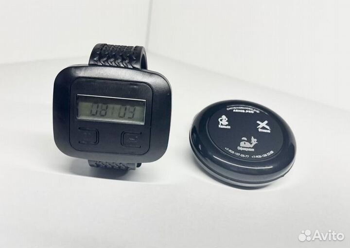 Часы официанта, кнопка вызова официанта Ультра