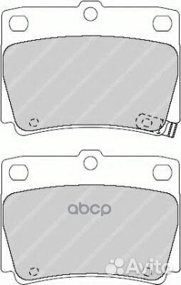 Колодки тормозные задние 4605a783 mitsubishi