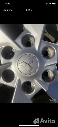 16/6/139.7/38/67.1 диски Mitsubishi