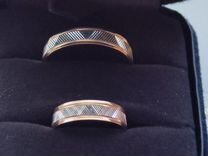 Золотые обручальные кольца (комплект М и Ж)