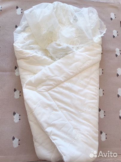 Одеяло конверт детский на выписку