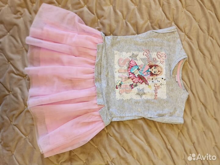 Пакет с вещами для девочки 4-6 лет