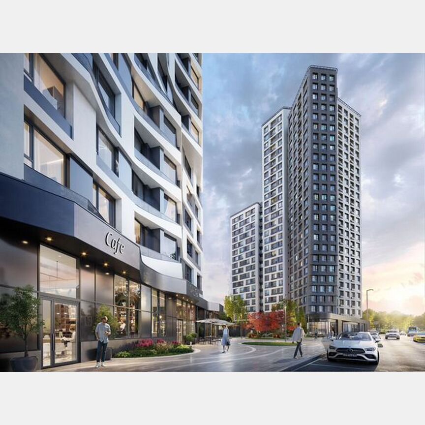 2-к. квартира, 53,2 м², 17/25 эт.