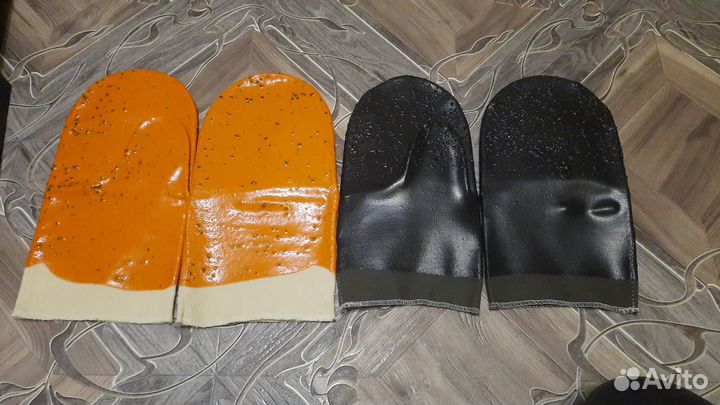 Рукавицы рабочие прорезиненные