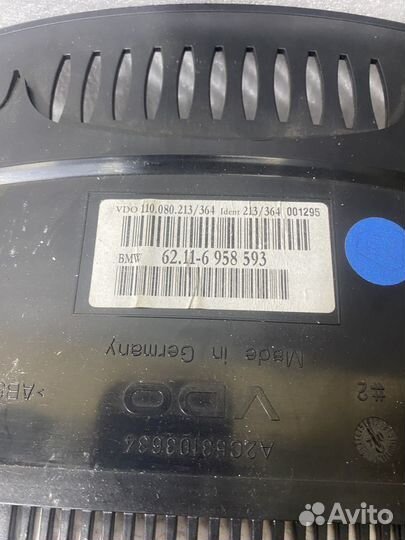 Приборка bmw 5 e60/e61