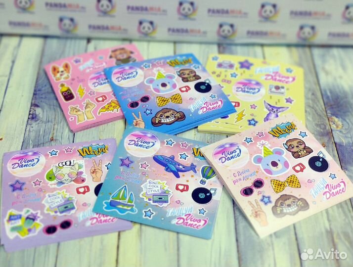 Печать самоклеящихся Этикеток. Стикеры. Стикерпаки