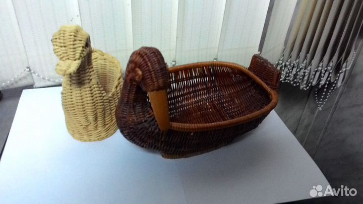 Кухонная утварь, дерево, соломка СССР