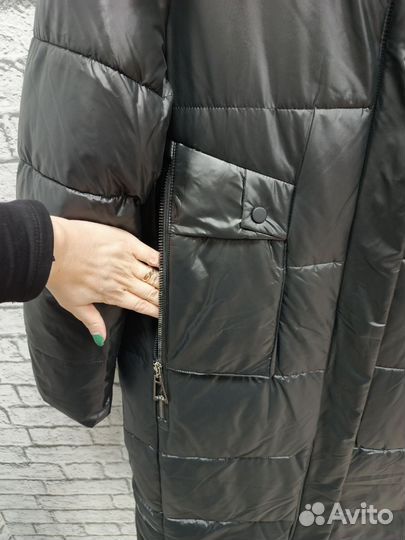 Пуховик женский зимний 50-52-54