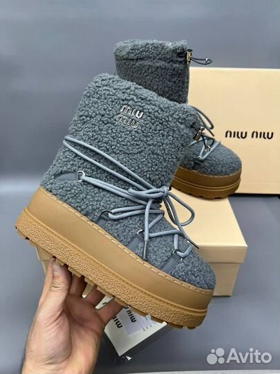 Валенки / Дутики Miu Miu Барашки Размеры 36-40