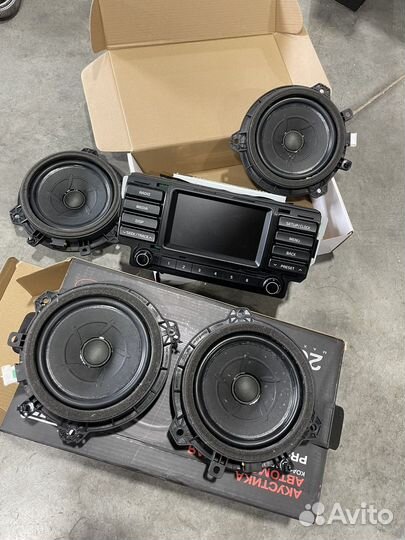Магнитола kia rio