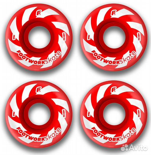 Комплект колес Footwork barber shop 59мм 78A