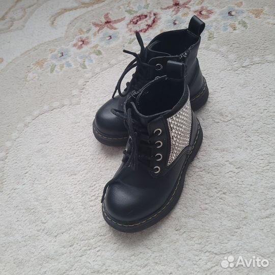 Ботинки кожаные