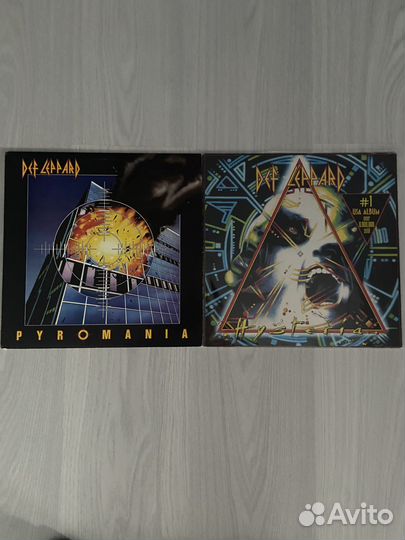 Продам виниловые пластинки группы Def Leppard