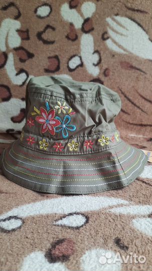 Панама текстильная для девочек