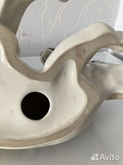 Фарфоровая Статуэтка Тигр лежачий лфз