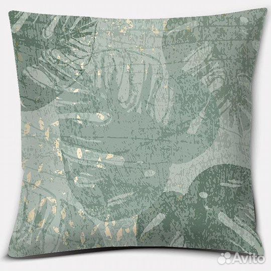 Наволочка декоративная чехол на подушку 45*45 с