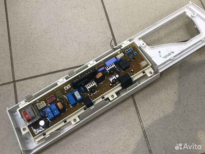 Панель управления стиральной машины с платой