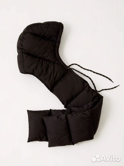 Стеганый шарф С капюшоном Сьемный