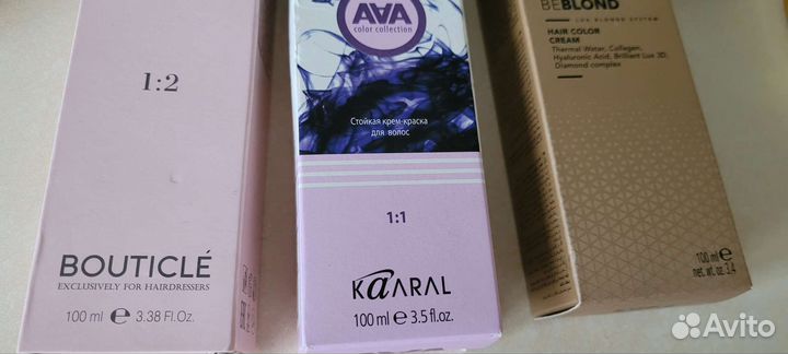 Kaaral shot Италия стойкая крем краска для волос