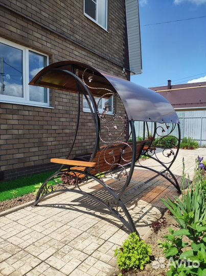 Качель премиум с матрасом+бесплатная доставка