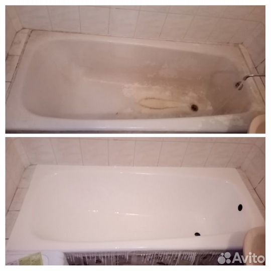 Реставрация ванн жидким акрилом Навашино