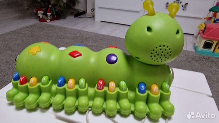 Игрушка гусеница обучающая