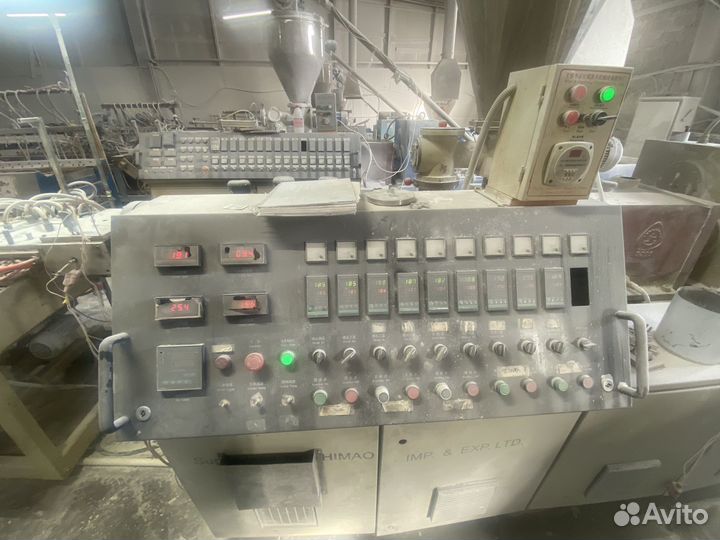 Двухшнековый экструдер для пластмасс SJZ-55/110