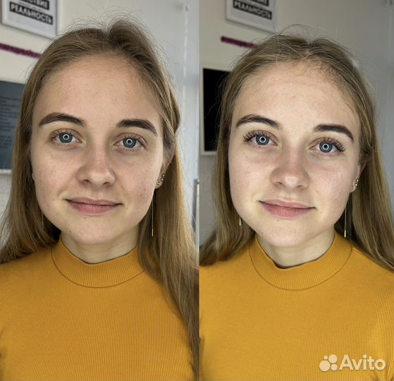 Наращивание ресниц модель