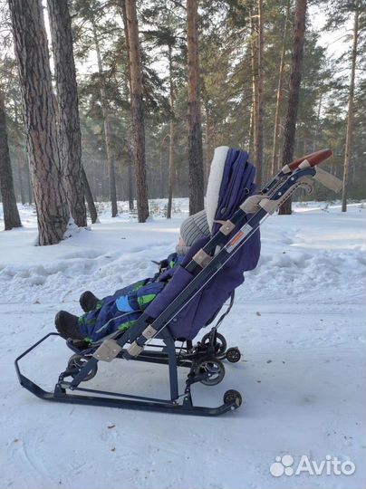 Санки коляска Ника 7 8