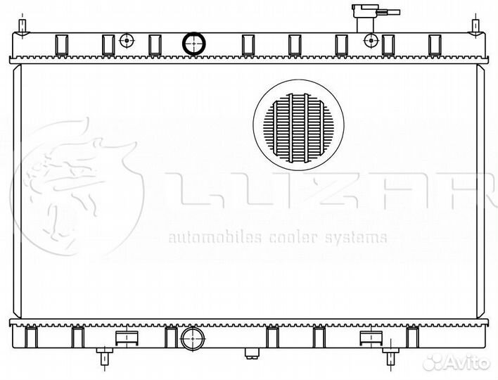 Радиатор охлаждения 2.0/2.5