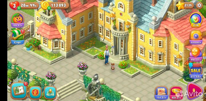 Игра Gardenscapes