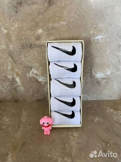 Носки женские nike белые ароматизированные