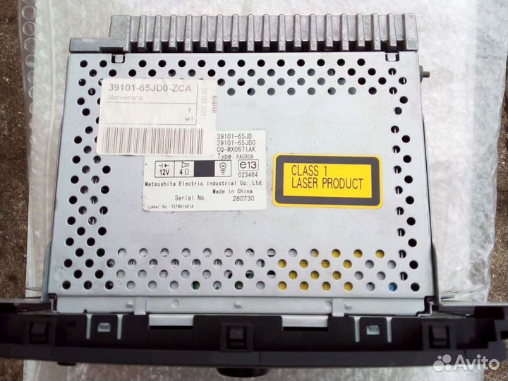 Штатная магнитола suzuki grand vitara