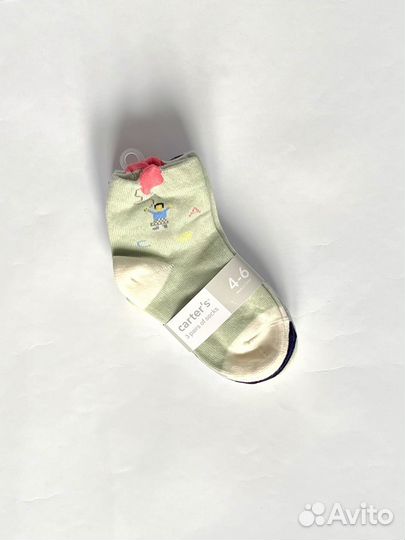 Носки детские для девочки 4-6 лет Carter's