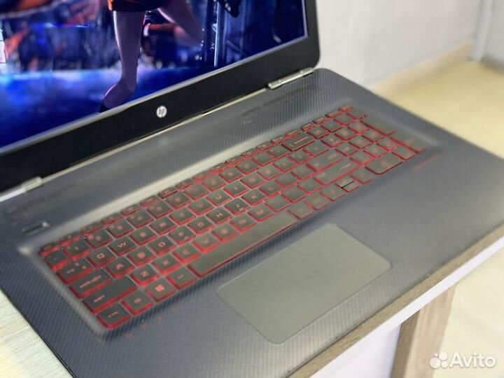 Игровой HP Omen 17.3.GTX 1070(8gb) Core i7-7700HQ