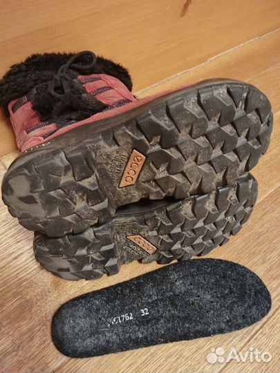 Сапоги Ecco 32 размер