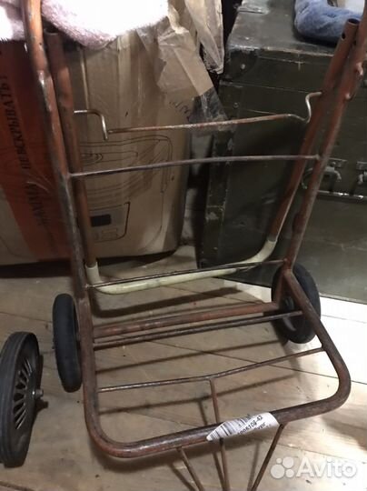 Тележка хозяйственная складная крепкая